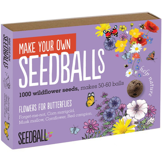 Make Your Own Seedball Kit - Flowers for Butterflies