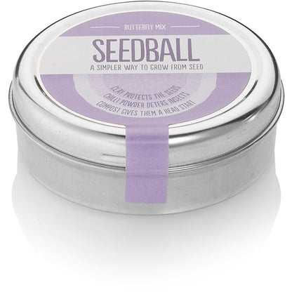 Wildflower Seedball Tin - Butterfly Mix